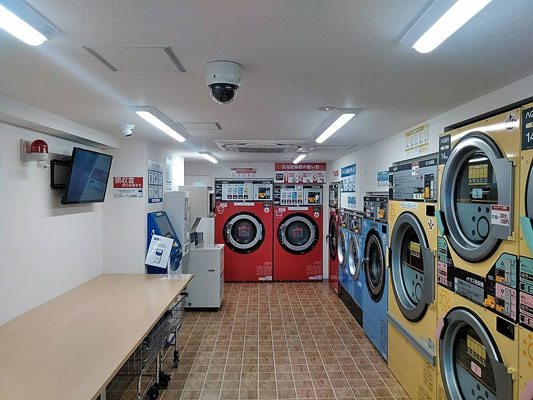 コインランドリー/ピエロ294号永田南店 店内