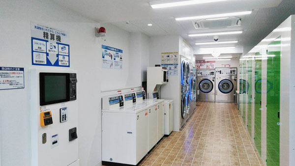 コインランドリー/ピエロ275号立川市錦町店 店内