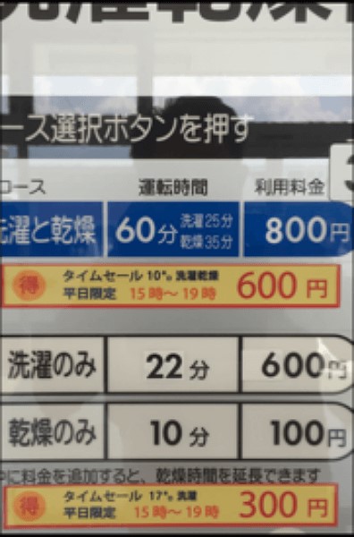 洗濯機半額